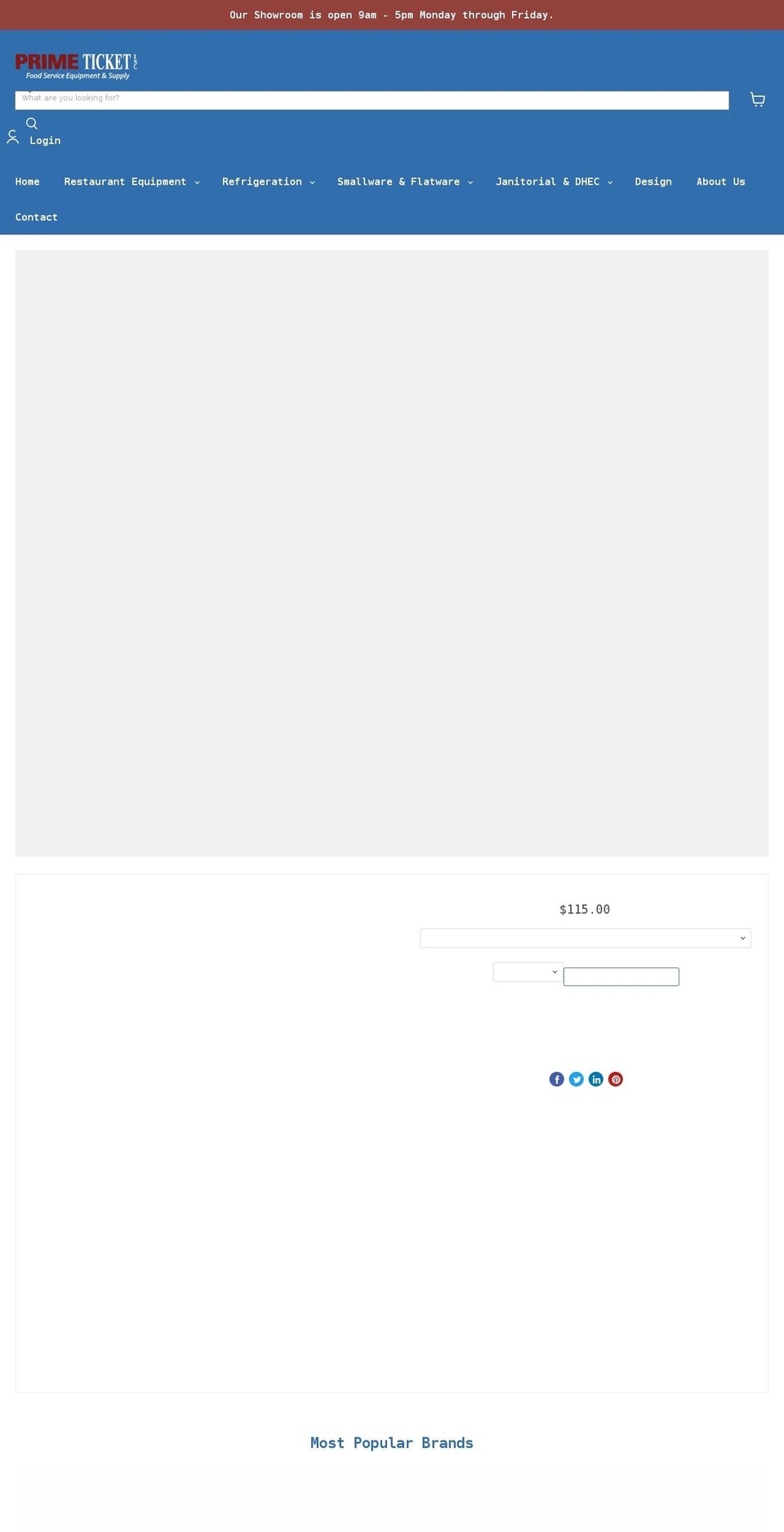 primeticketinc.com shopify website screenshot