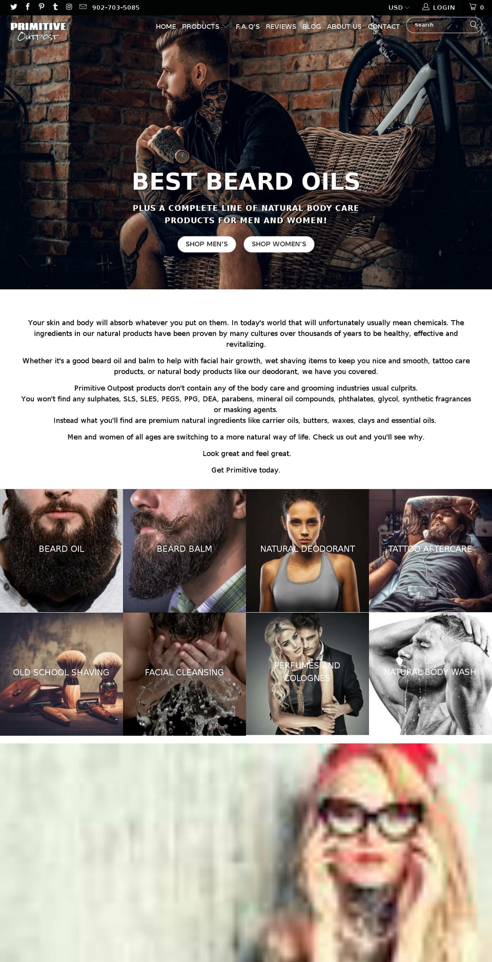 Turbo Feb 2018 Shopify theme site example primitiveoutpost.net