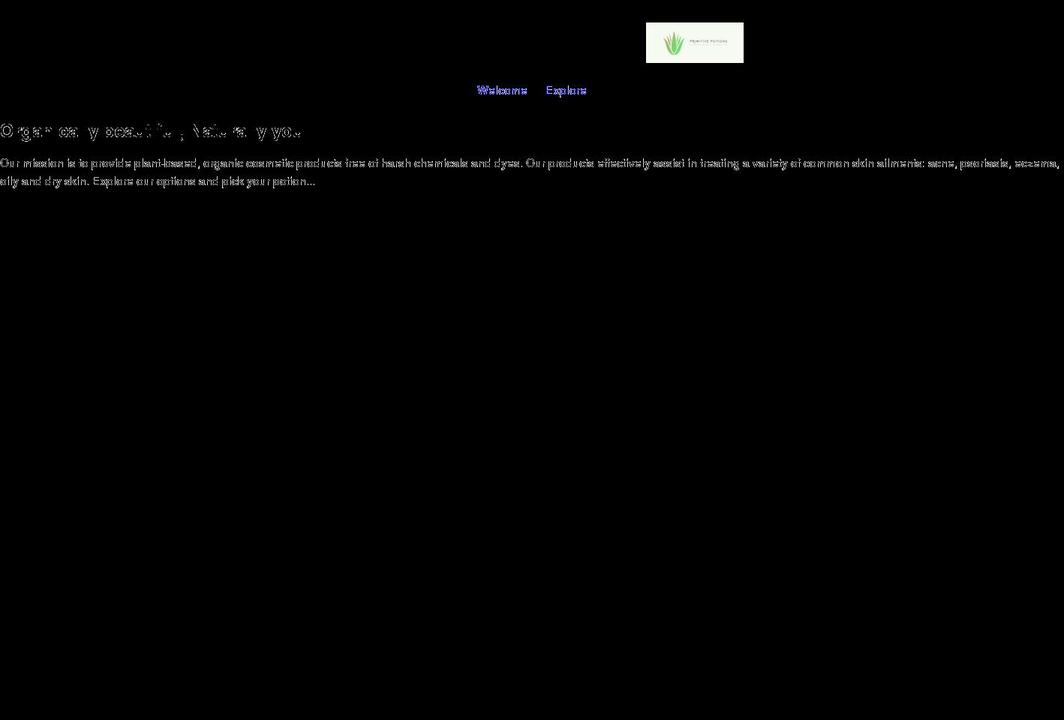 primitivepotions.com shopify website screenshot