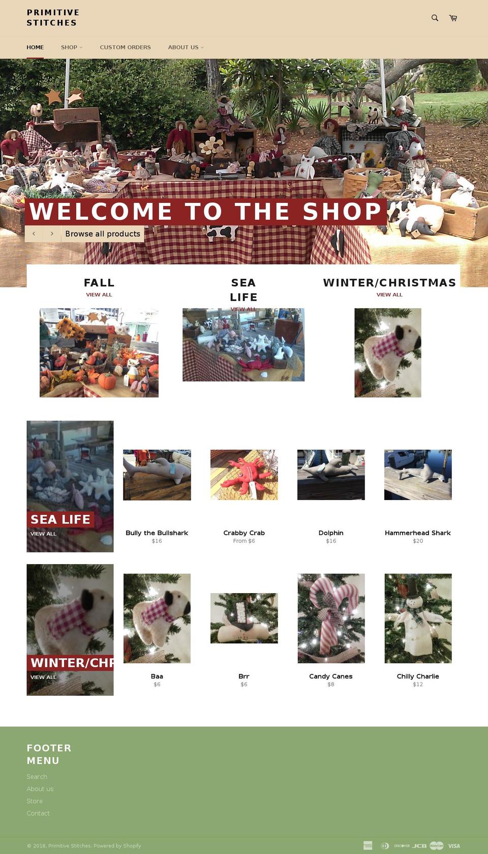 primitivestitchestlk.com — Shopify storefront screenshot