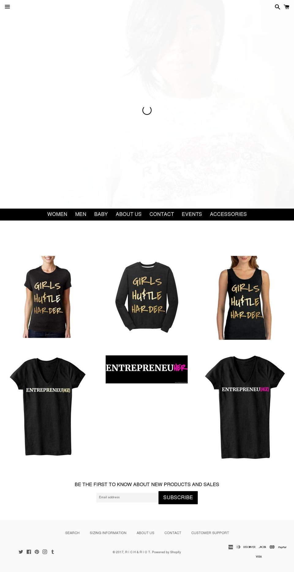 princess-punk.com shopify website screenshot