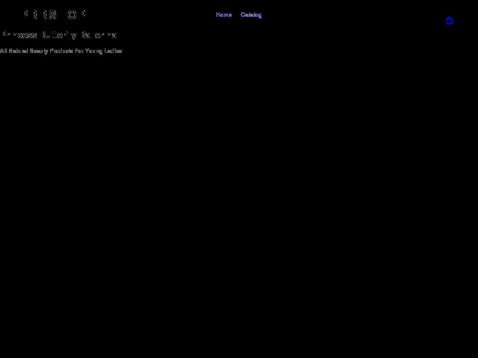 princessbutterflyballerina.com shopify website screenshot