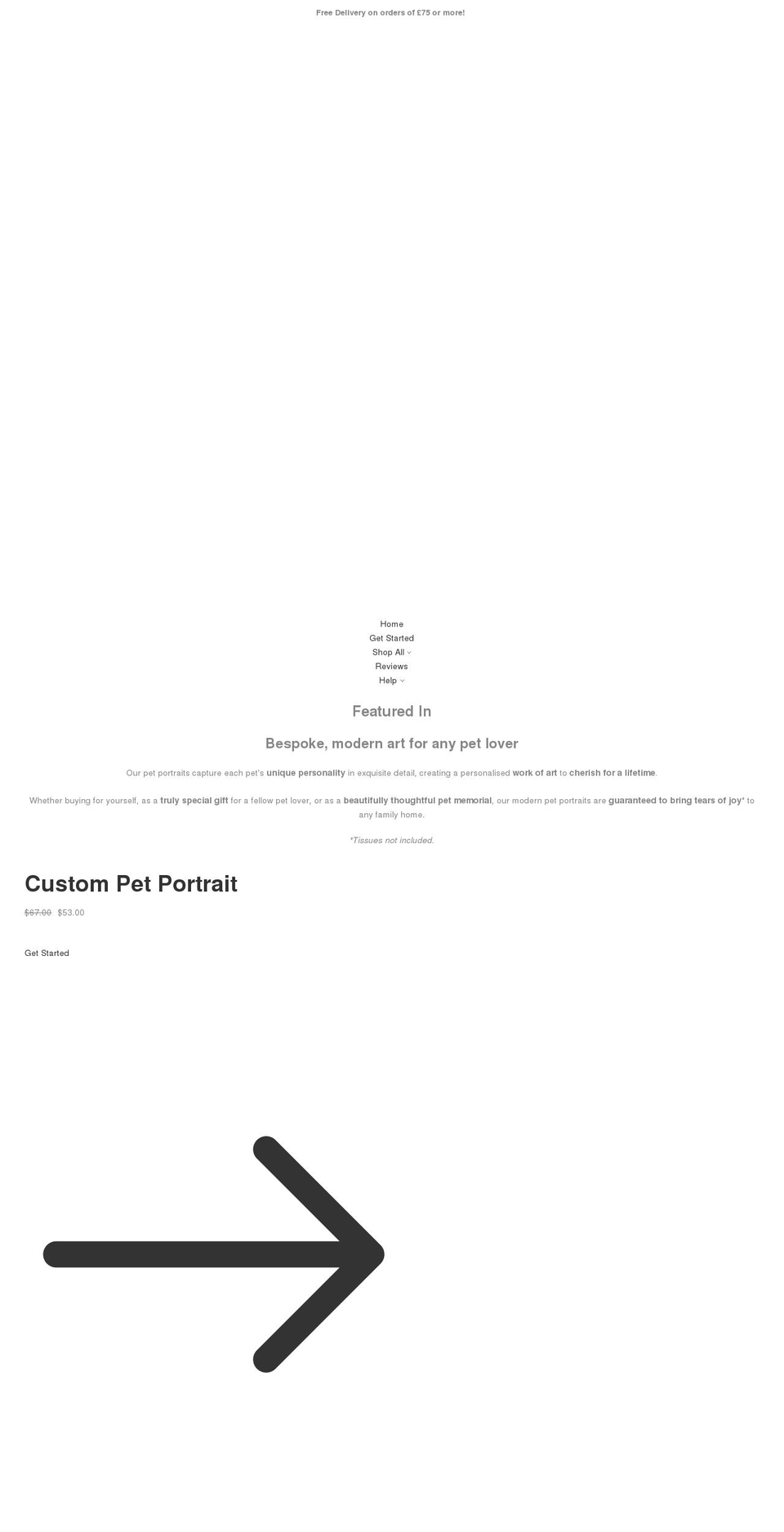 printandpaw.com shopify website screenshot