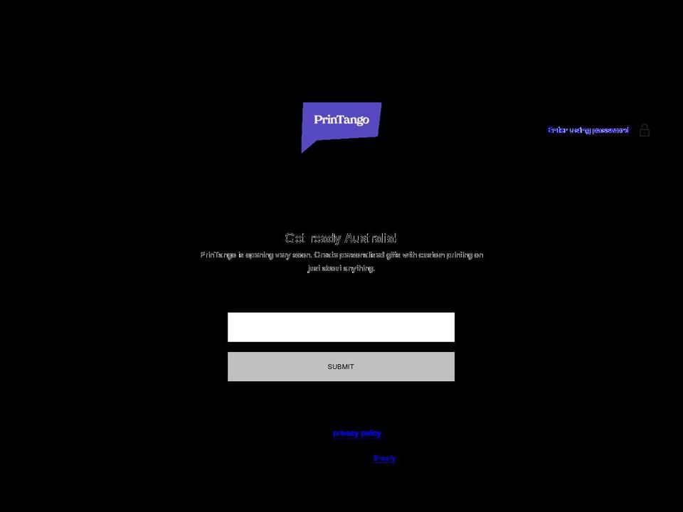 printango.com shopify website screenshot