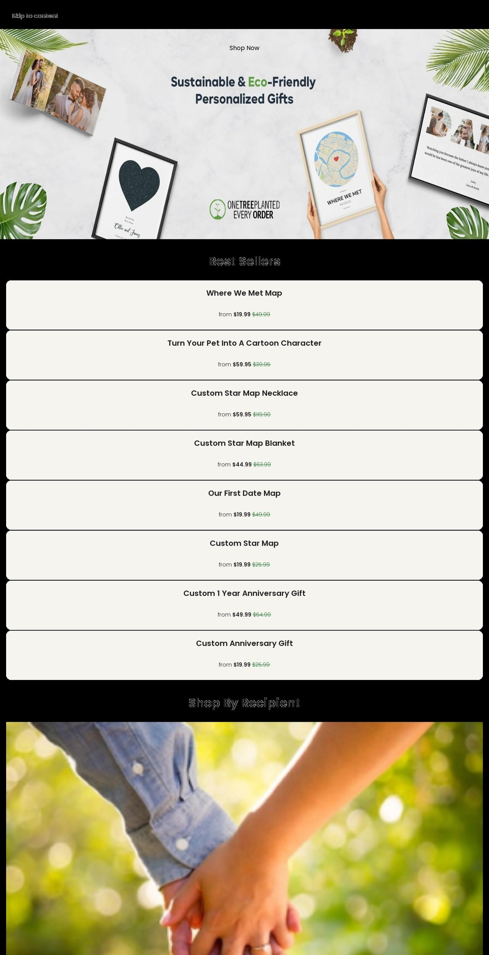 printedmemories.com shopify website screenshot