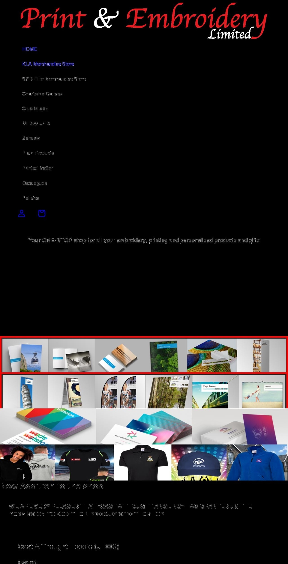 printembroidery.co.uk shopify website screenshot