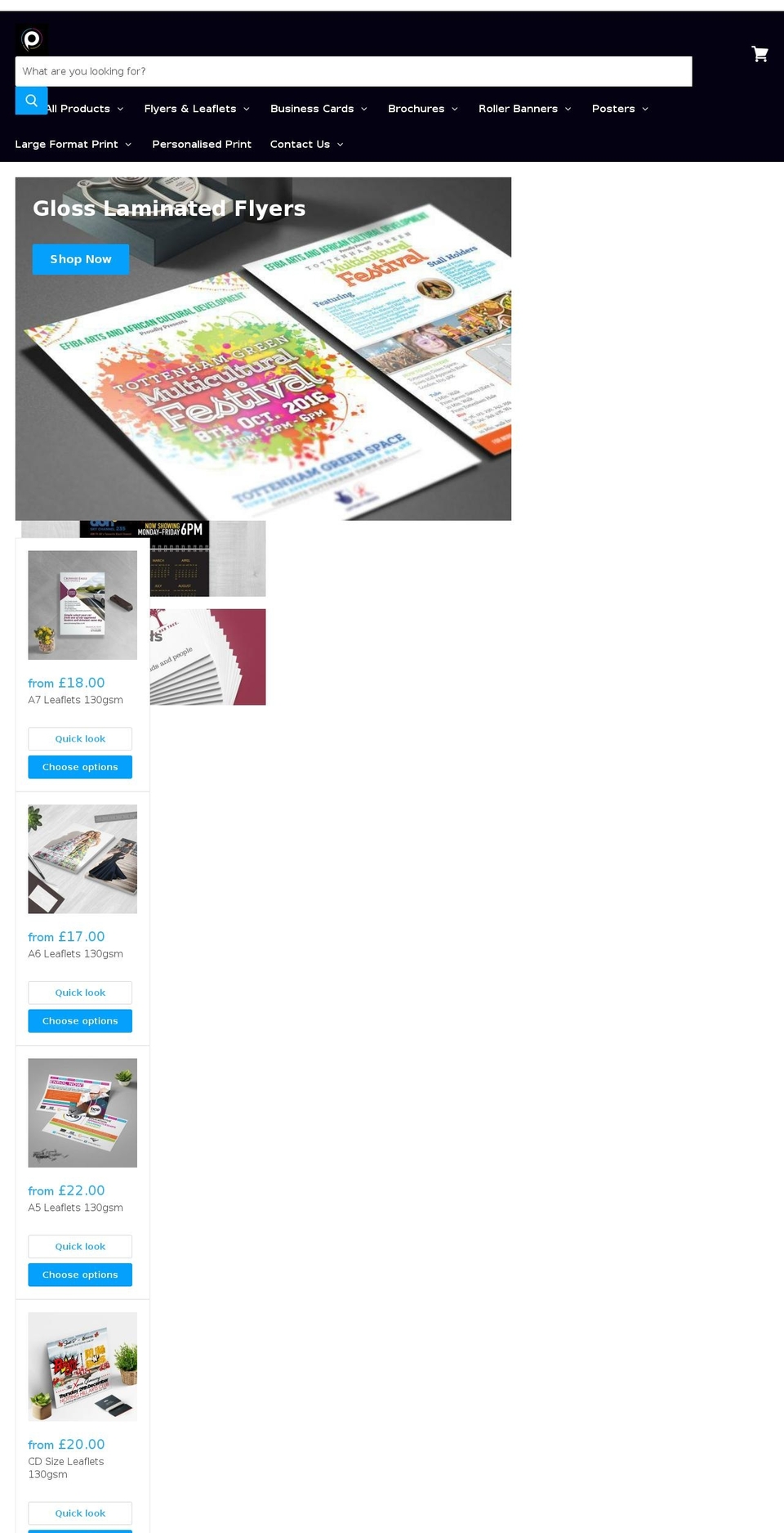 printexpert.co.uk shopify website screenshot