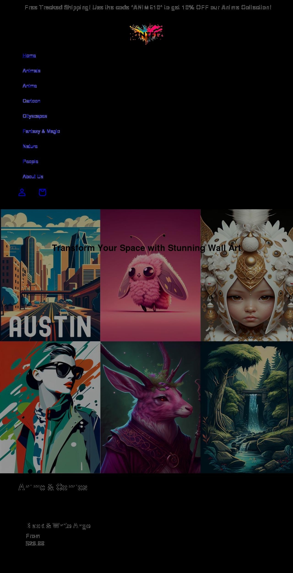 printfizz.com shopify website screenshot