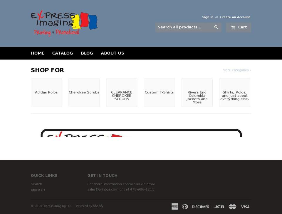 printga.net shopify website screenshot