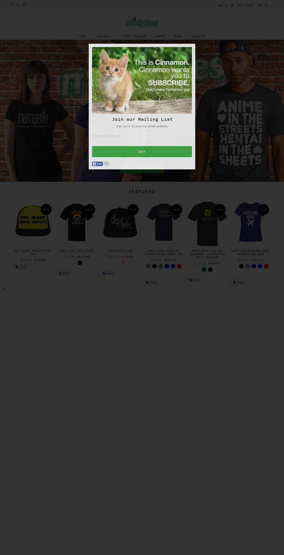 printingcali.com shopify website screenshot