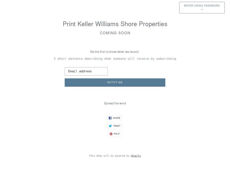 printkw.com shopify website screenshot