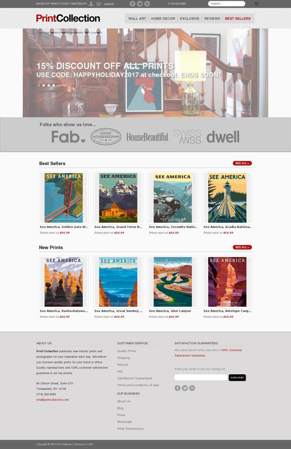 printmuseum.net shopify website screenshot