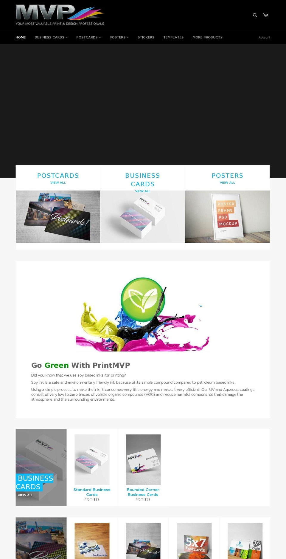 printmvp.com shopify website screenshot