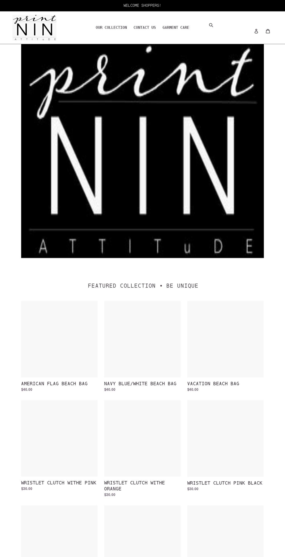 printninstore.com shopify website screenshot