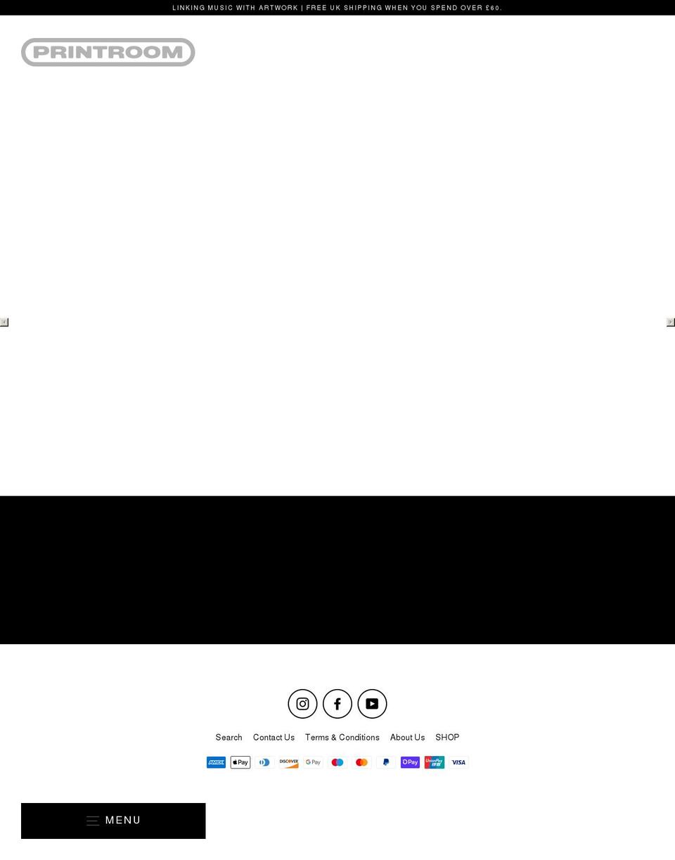 printroom.shop shopify website screenshot