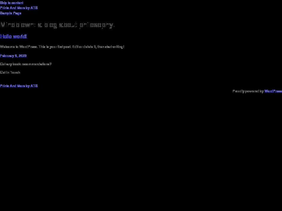 printsandmorebyats.com — Shopify storefront screenshot
