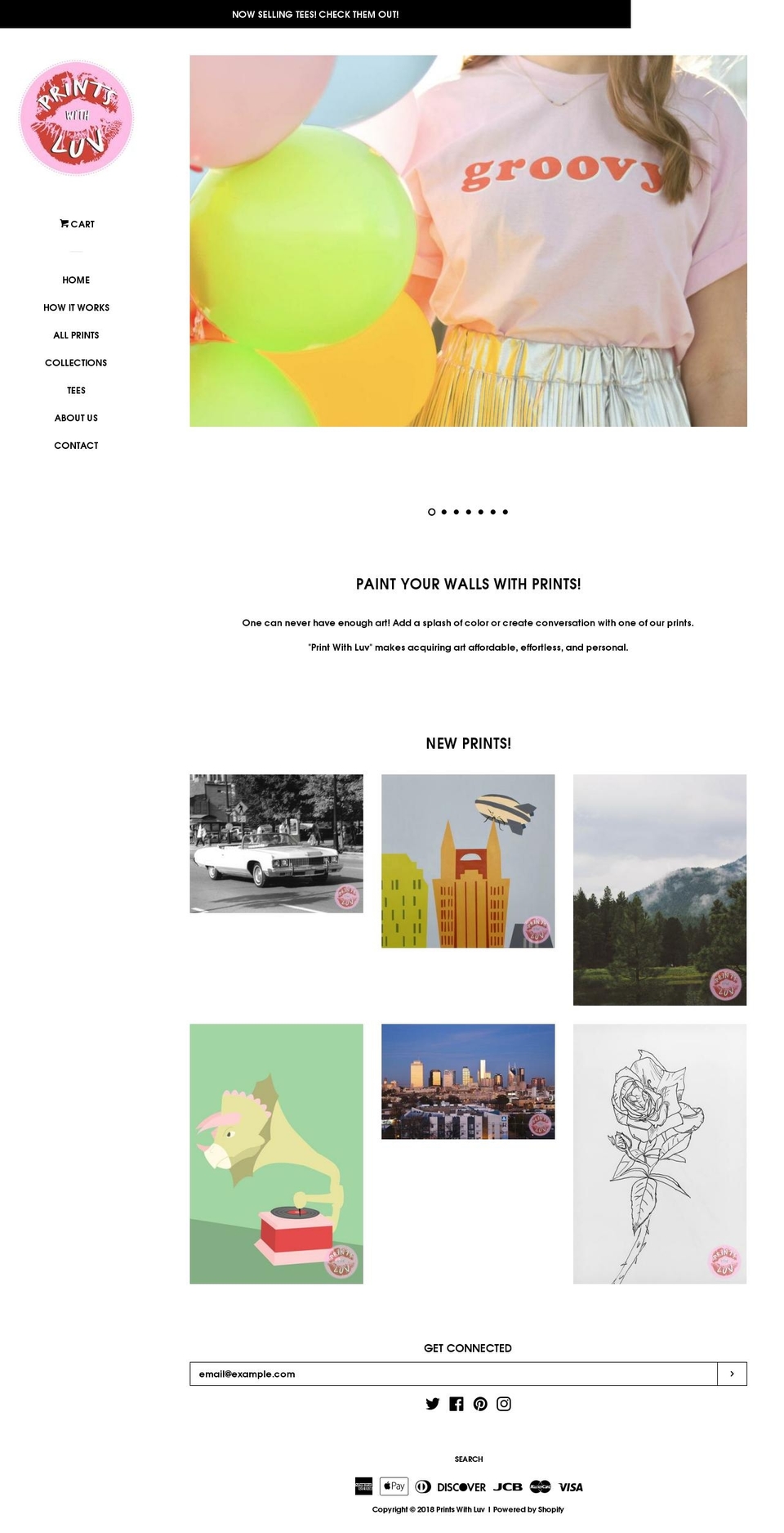 printswithluv.com — Shopify storefront screenshot