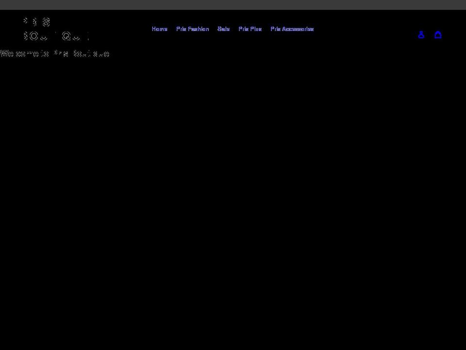 prisboutique.com shopify website screenshot