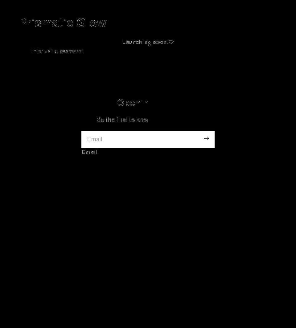 prismaticglow.studio shopify website screenshot