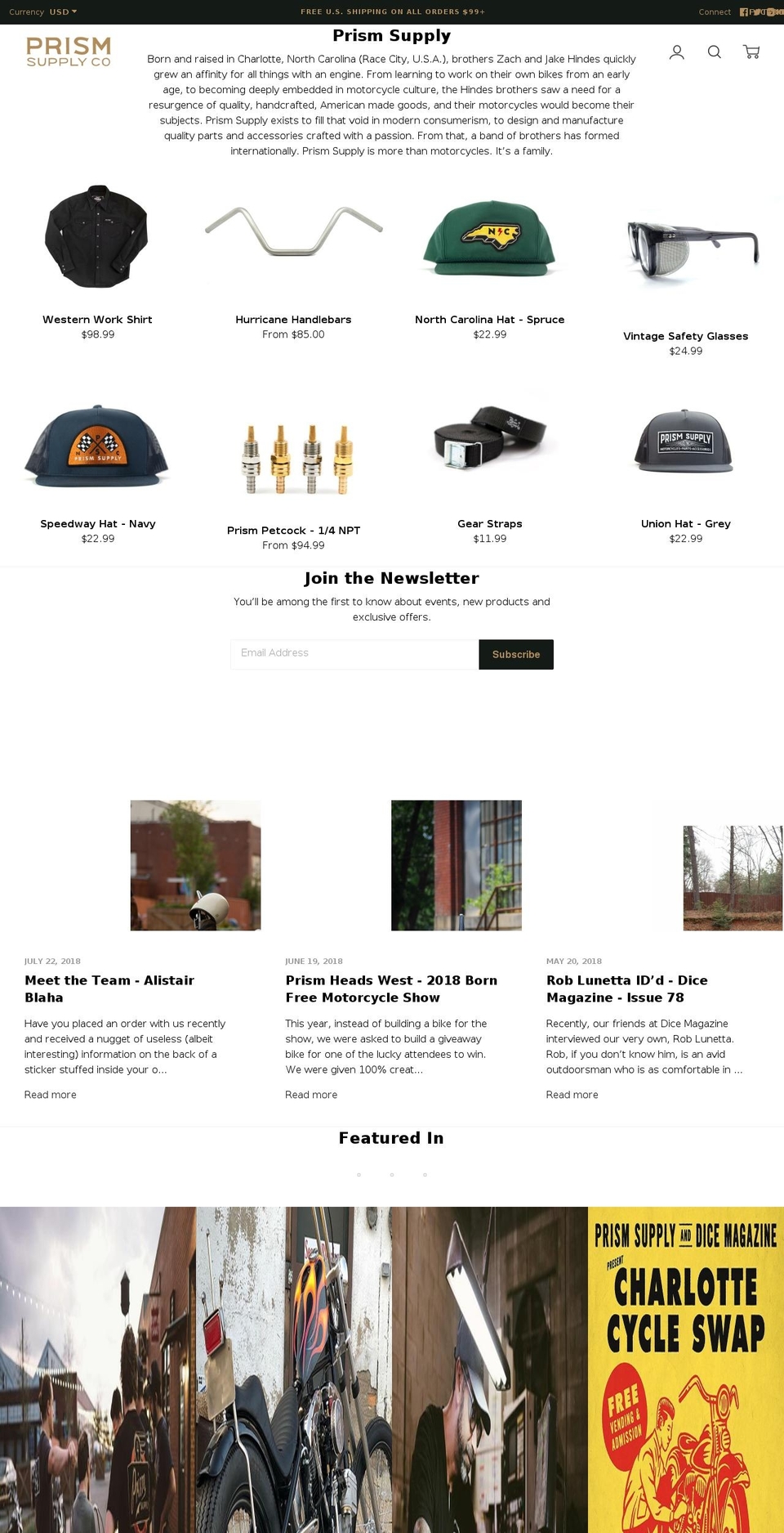 Ira with Installments message Shopify theme site example prismmotorcycles.com