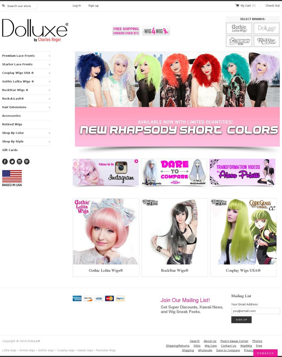 prismwigs.com shopify website screenshot