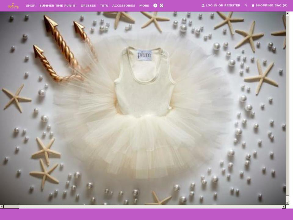 pritzeyprincess.com shopify website screenshot