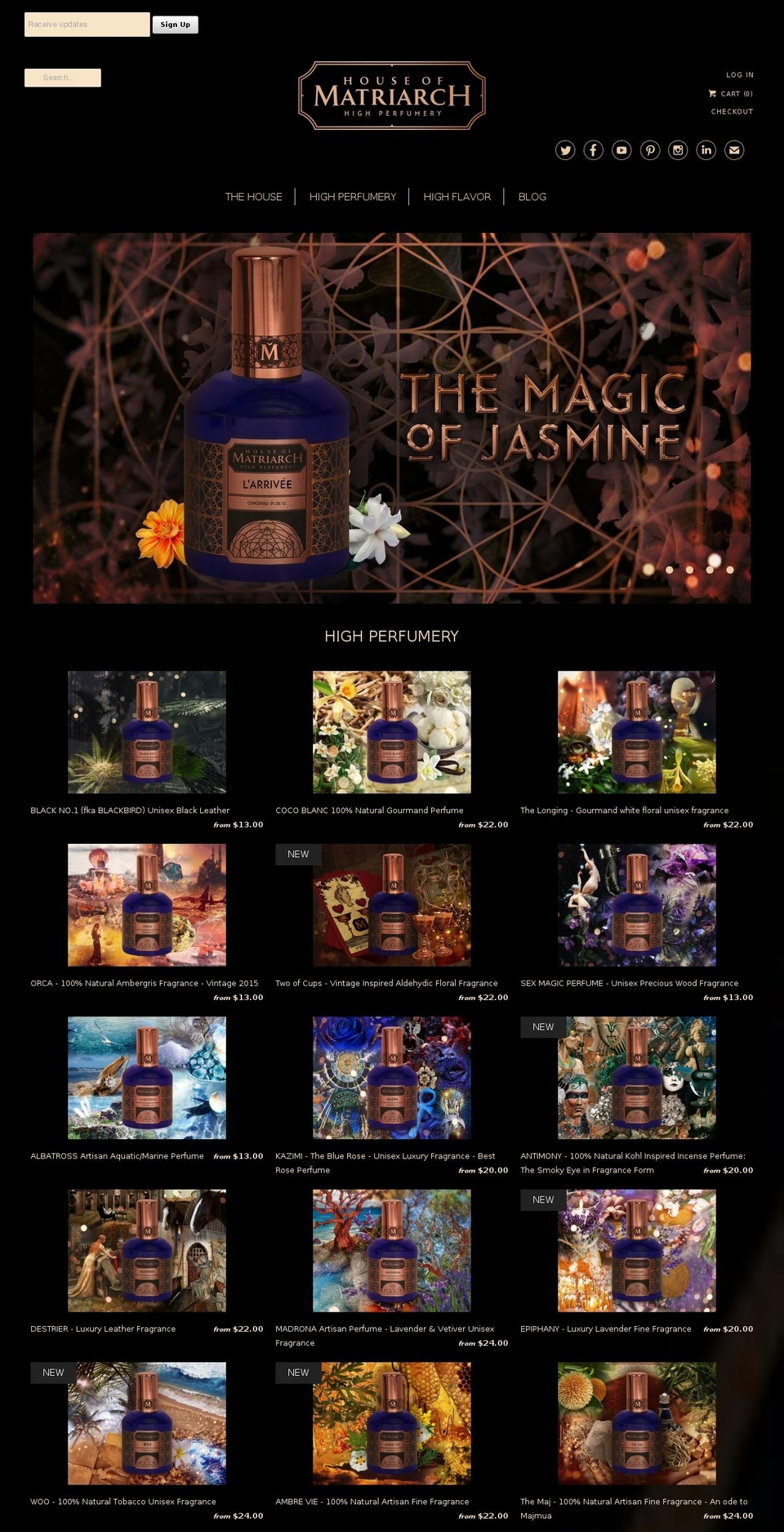 privatelabelperfumery.com — Shopify storefront screenshot