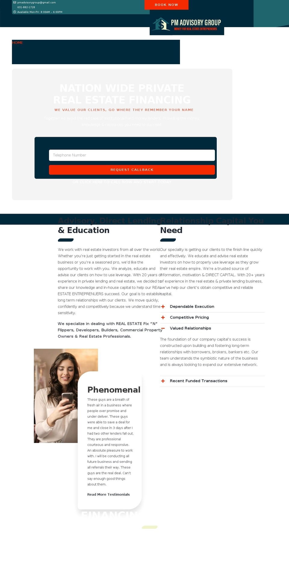privatemoneyadvisory.com — Shopify storefront screenshot
