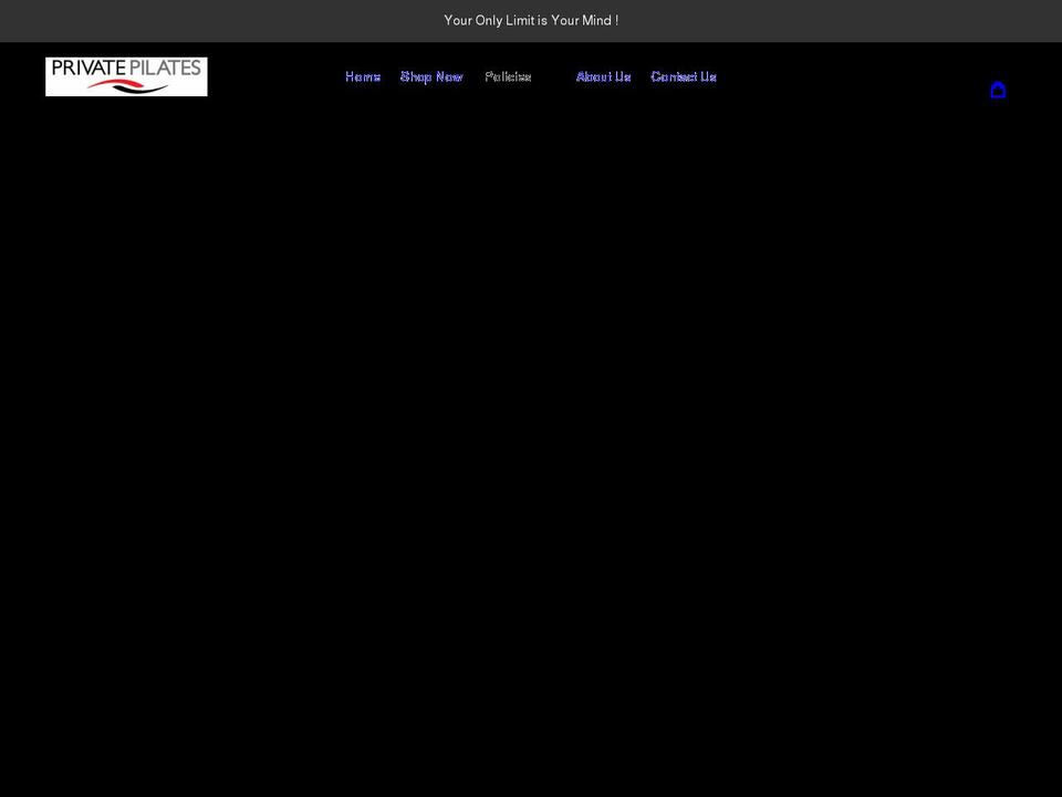 privatepilatesequipment.com shopify website screenshot