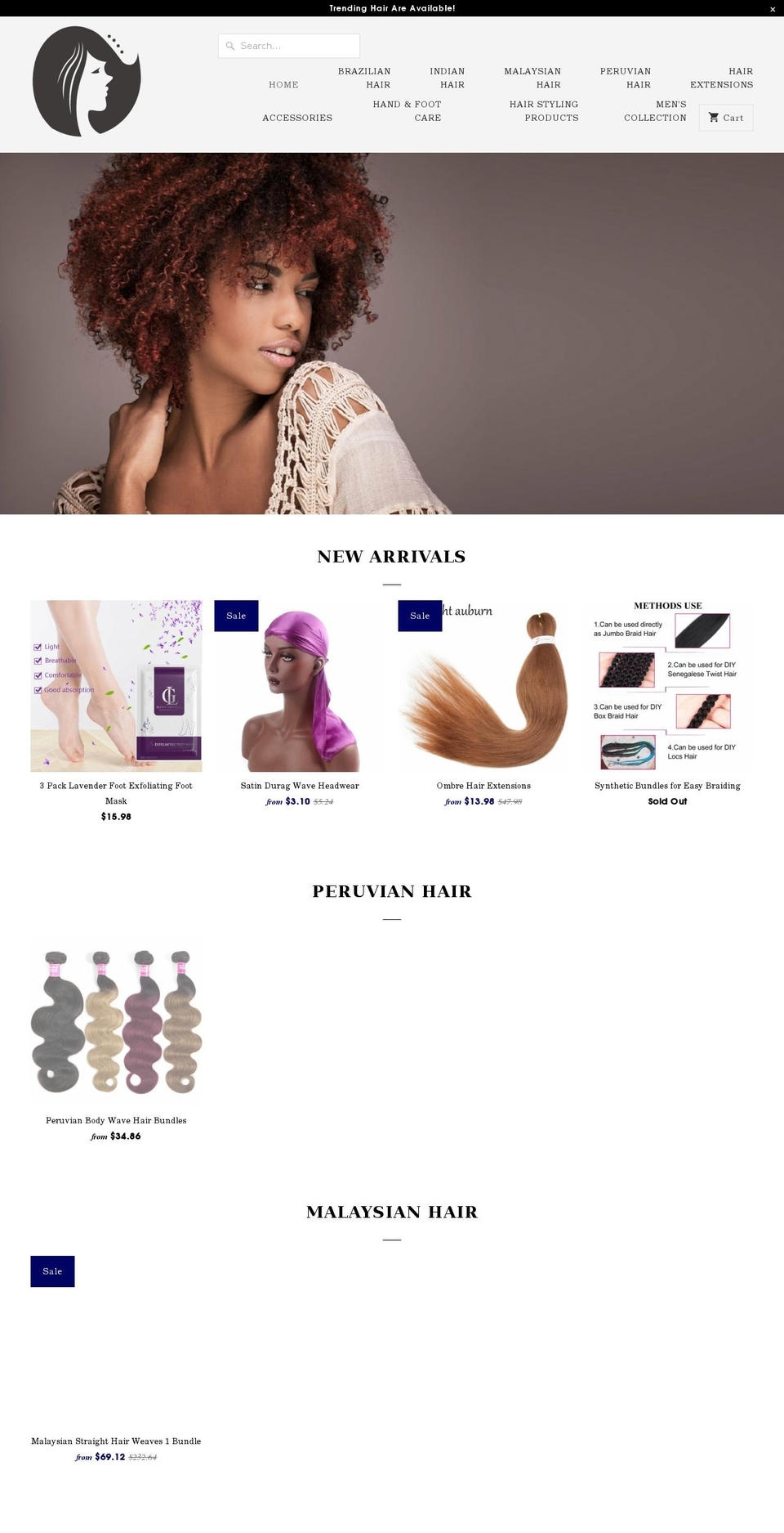 priveluxebeauty.com shopify website screenshot