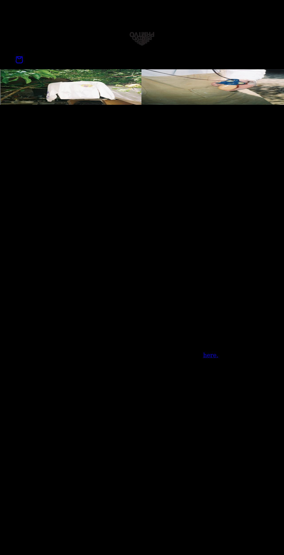 prmtvo.com shopify website screenshot