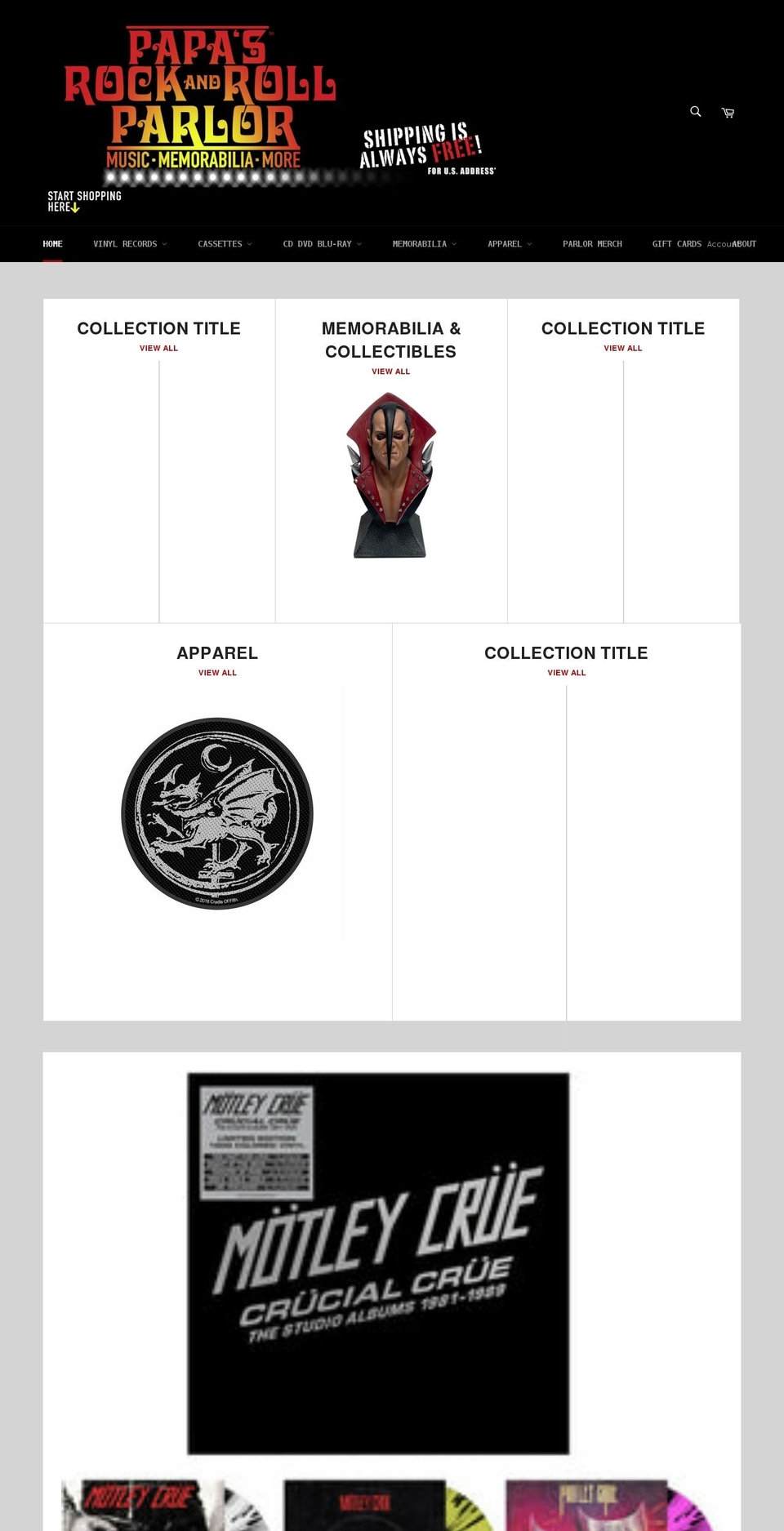 prnrp.com shopify website screenshot