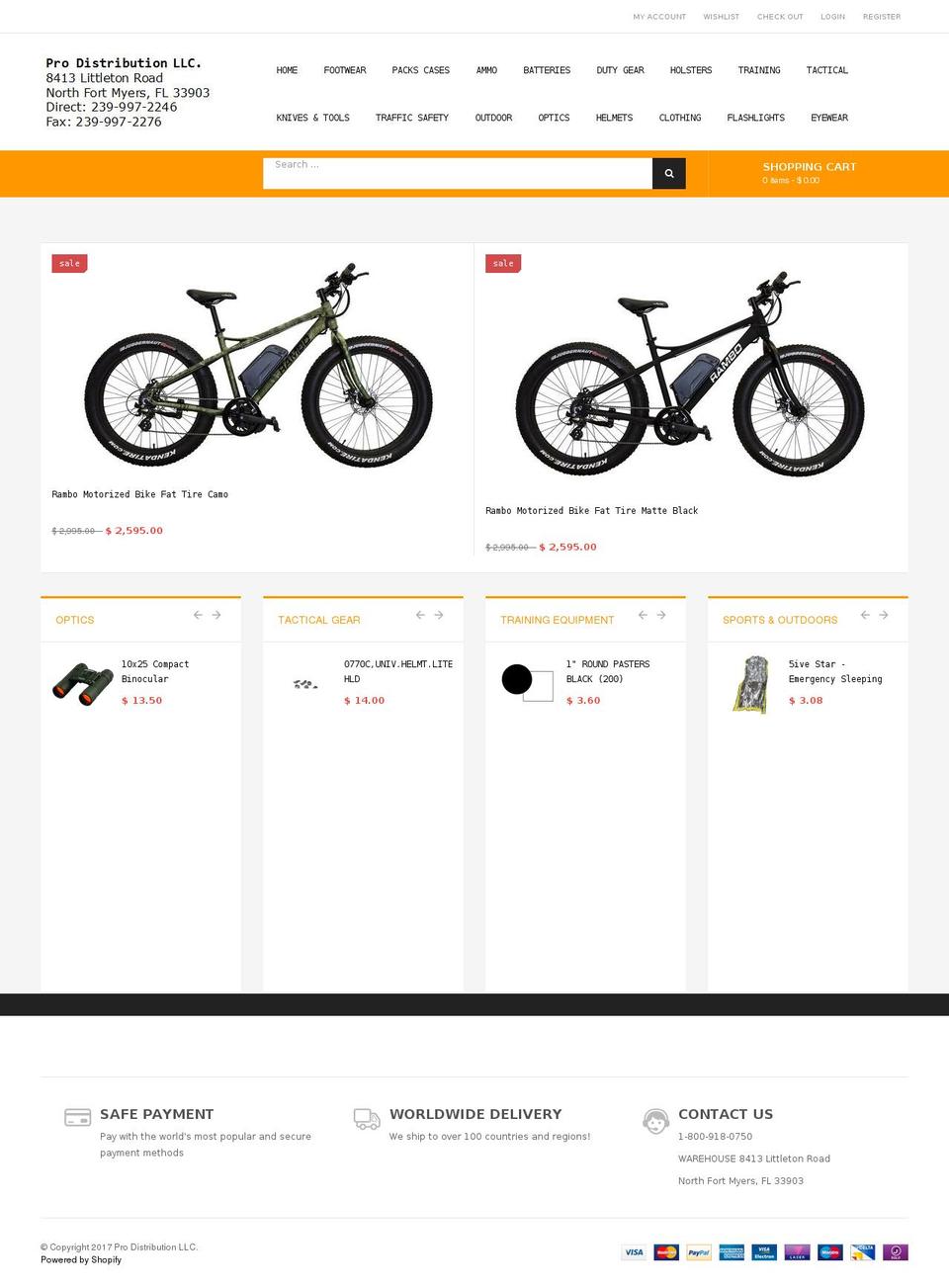 ap-golmart-sidebar Shopify theme site example pro-distribution.com