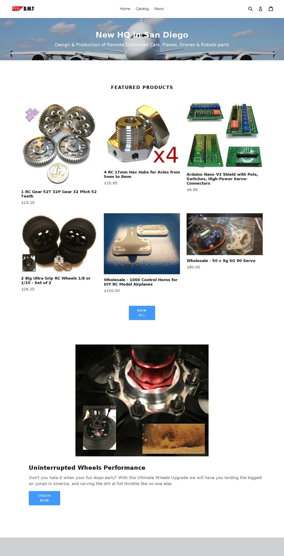 pro-dmt.com shopify website screenshot