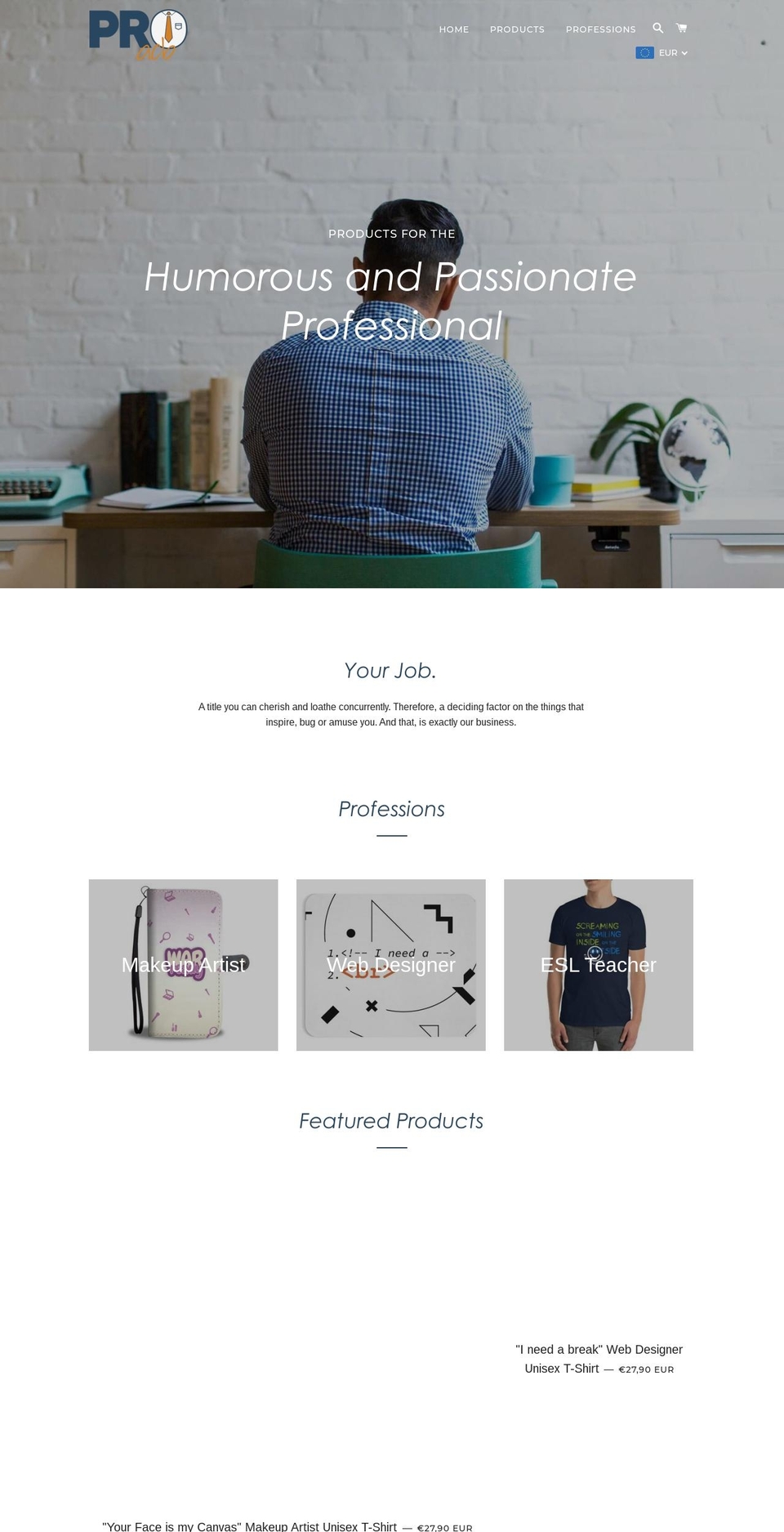 proacb.com — Shopify storefront screenshot