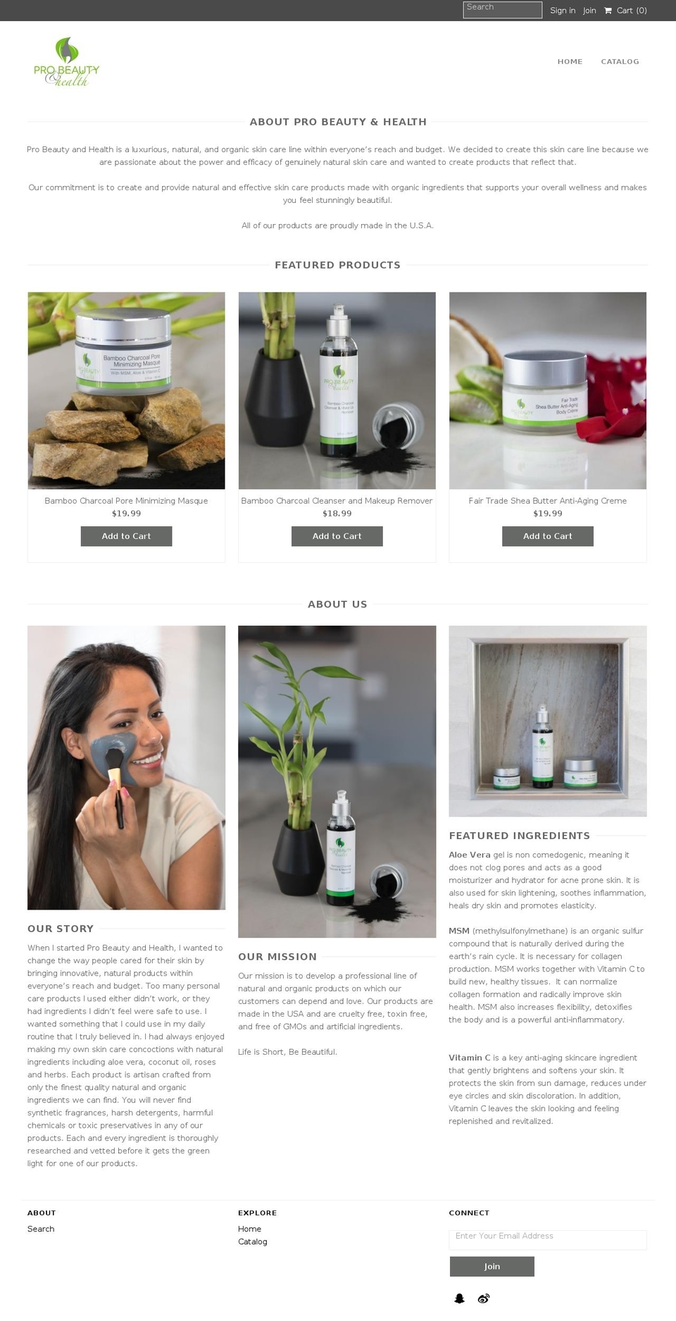 probeautyandhealth.com — Shopify storefront screenshot