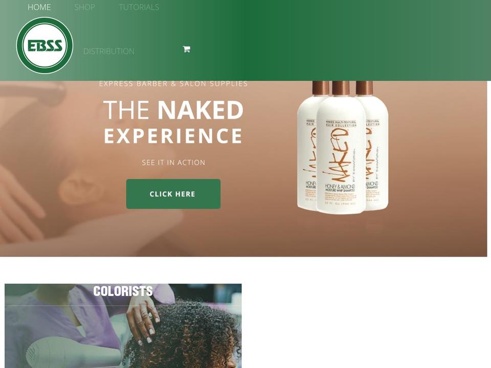 ebss Shopify theme site example probeautyhubs.com