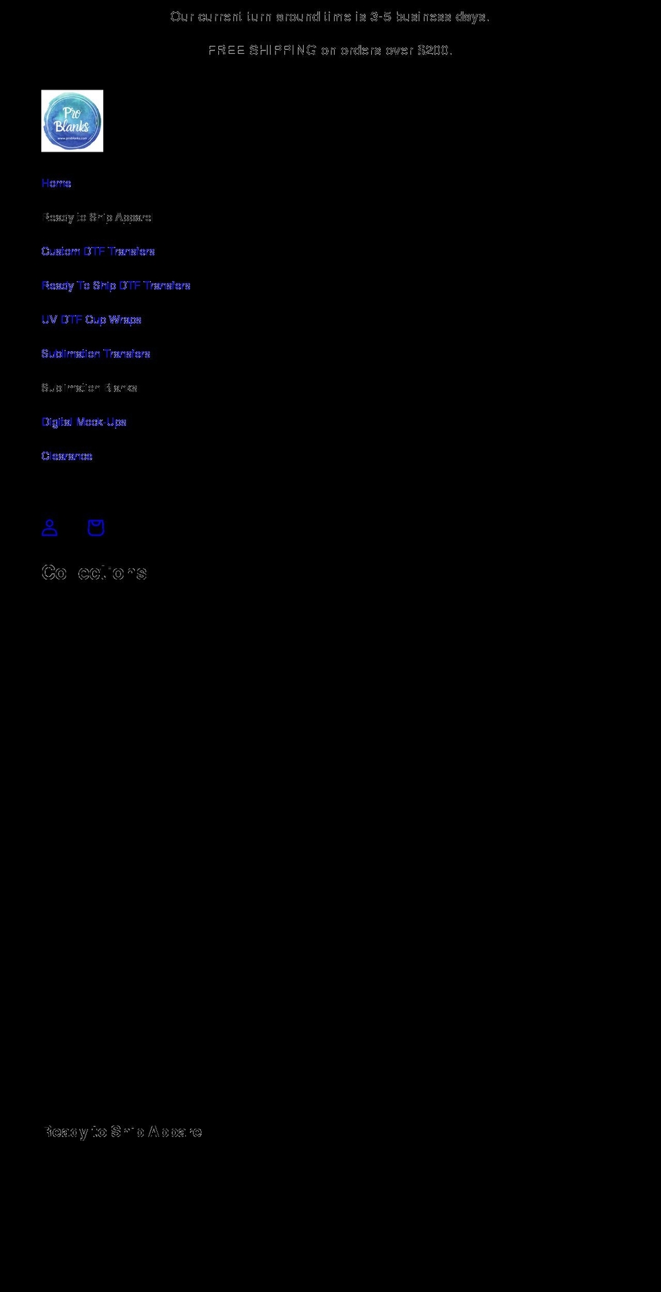 problanks.com shopify website screenshot