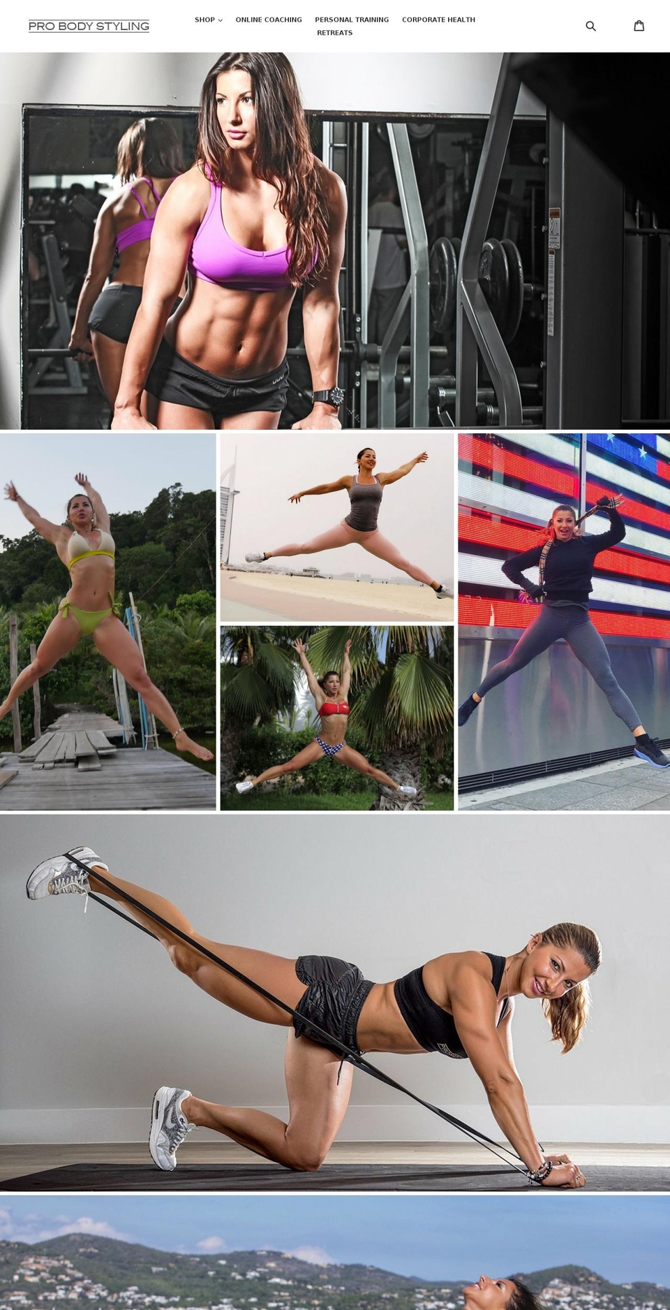 probodystyling.net shopify website screenshot