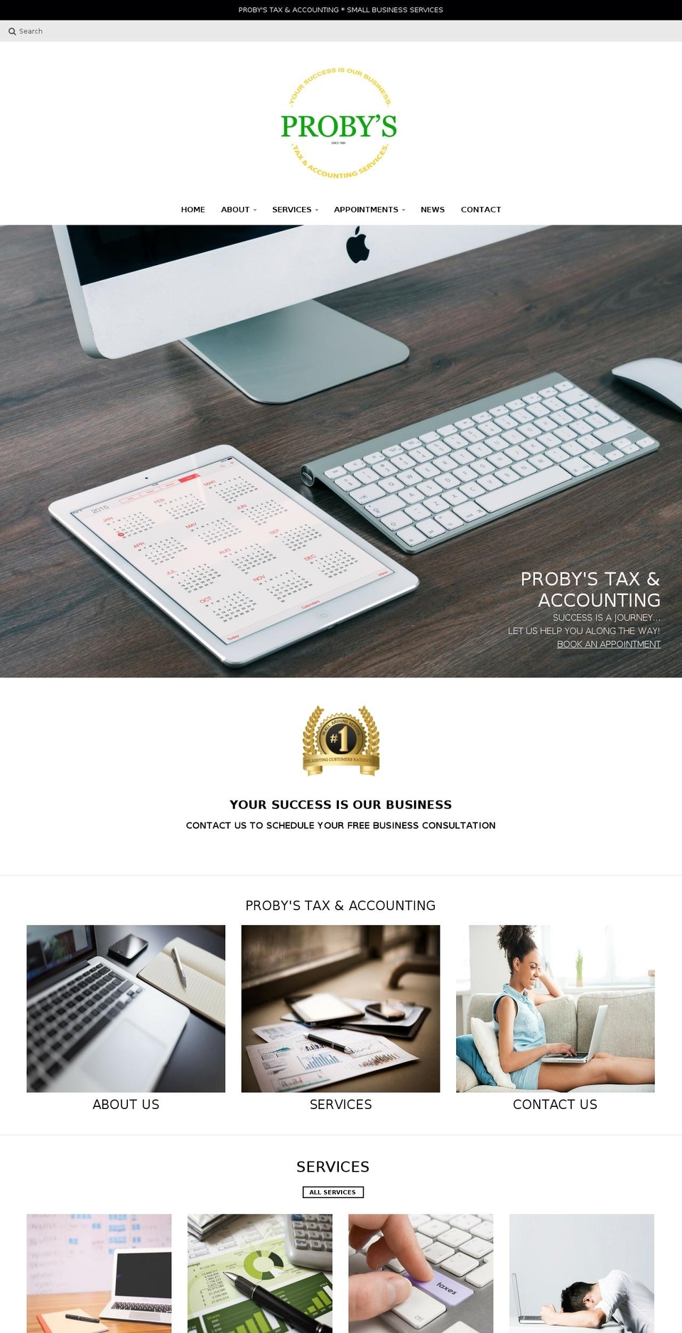probystax.com shopify website screenshot