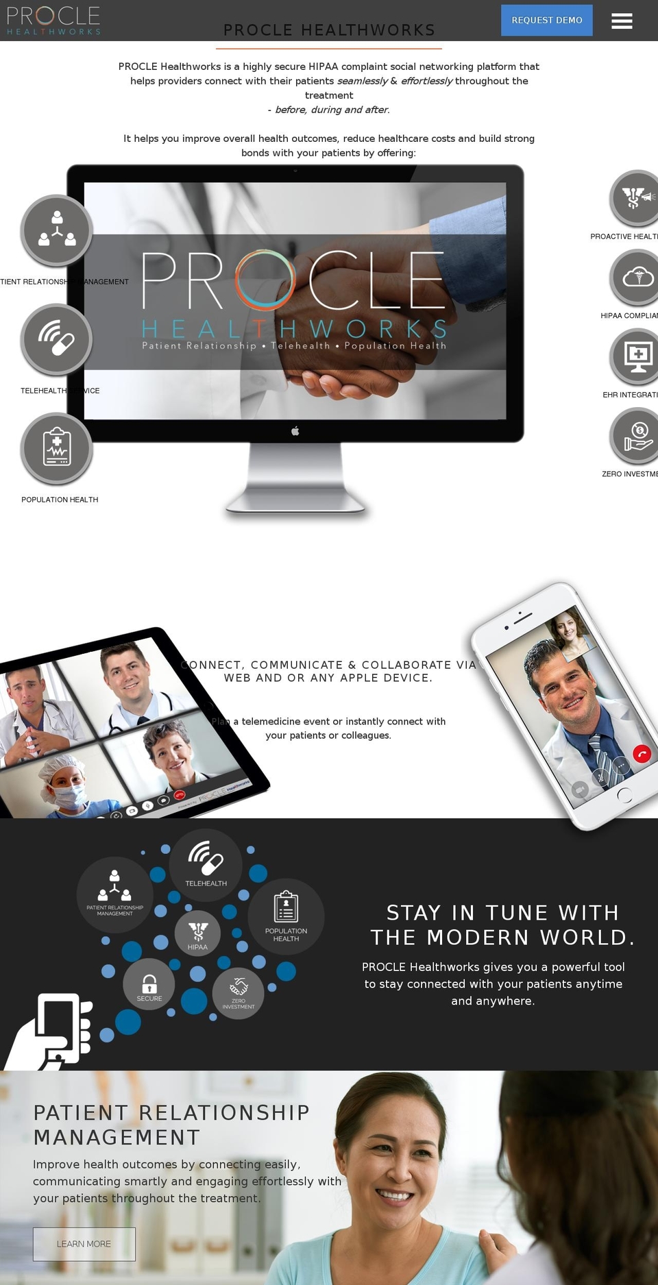 proclehealthworks.com — Shopify storefront screenshot