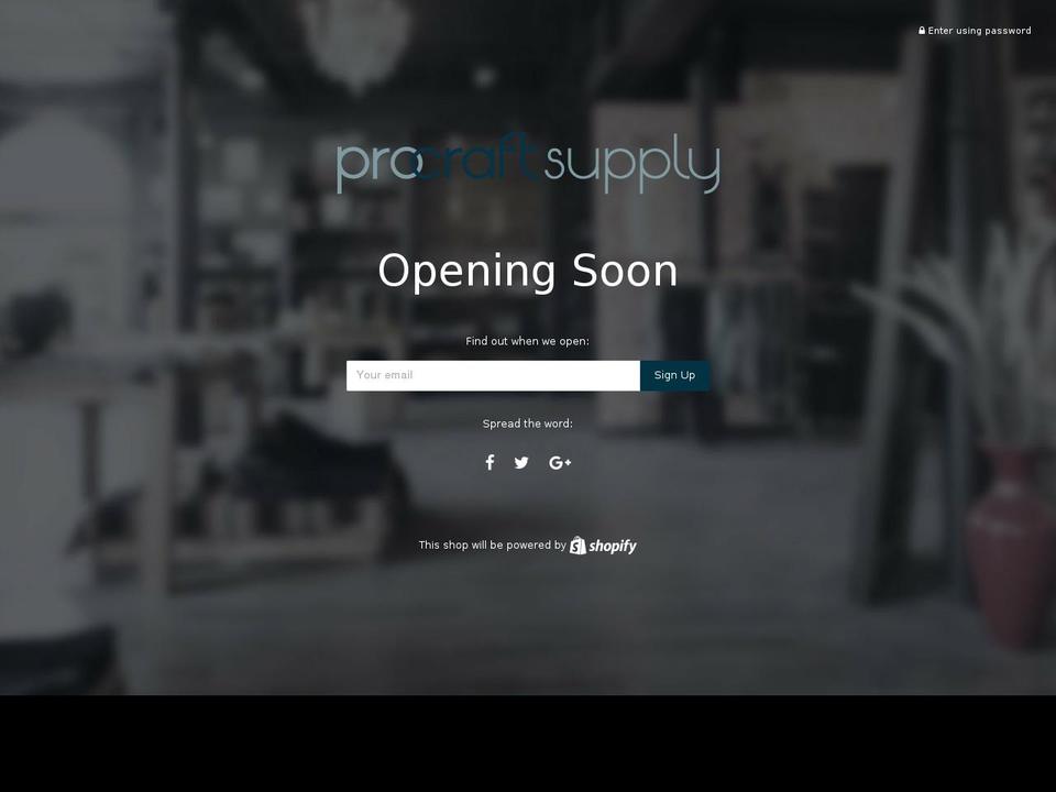 electro-v2-0-home-1 Shopify theme site example procraftsupply.com