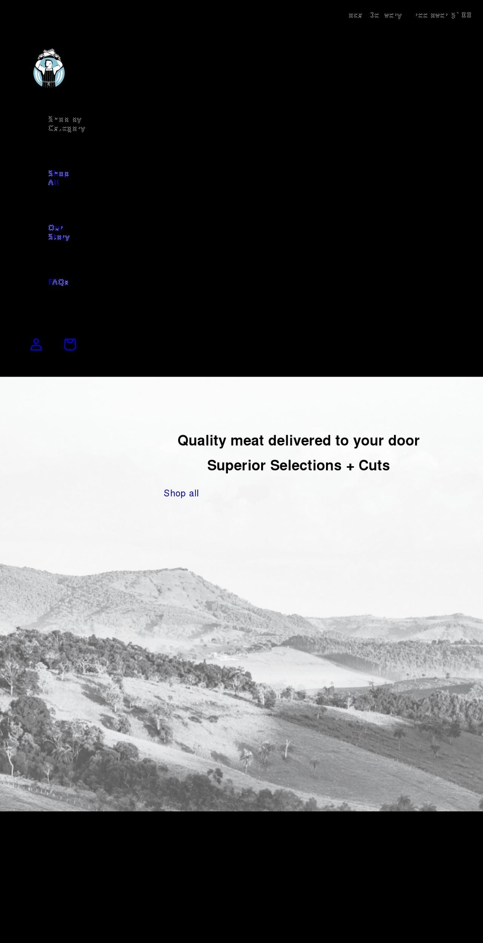 procutmeats.com.au shopify website screenshot