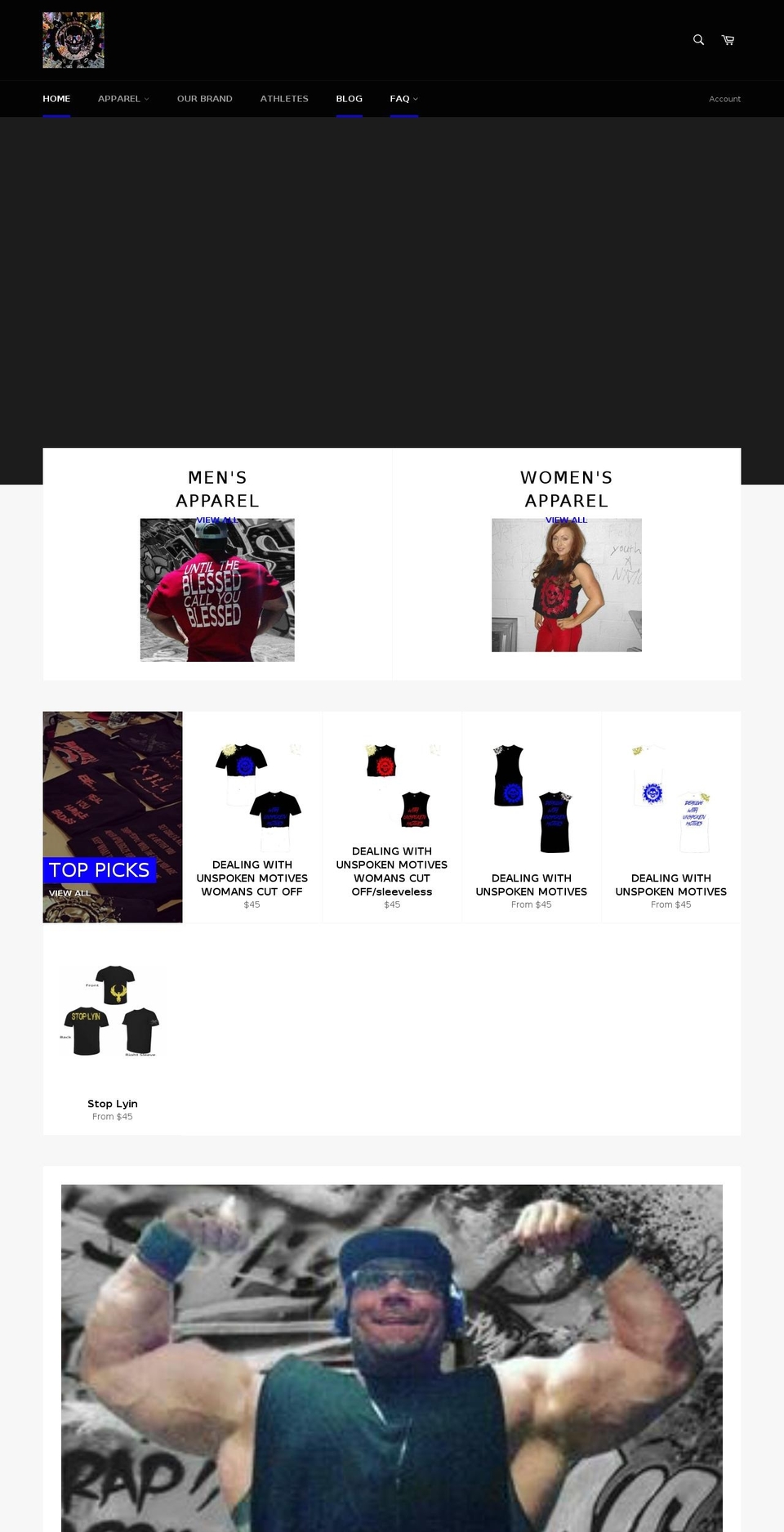 prodigygearathletics.com — Shopify storefront screenshot
