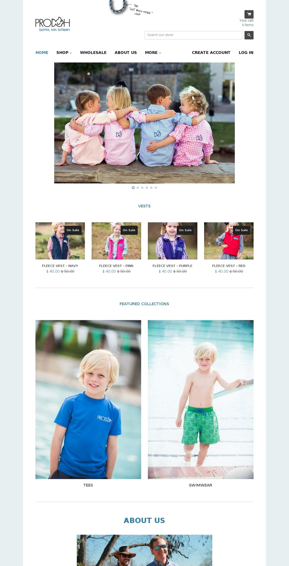 prodoh.com shopify website screenshot