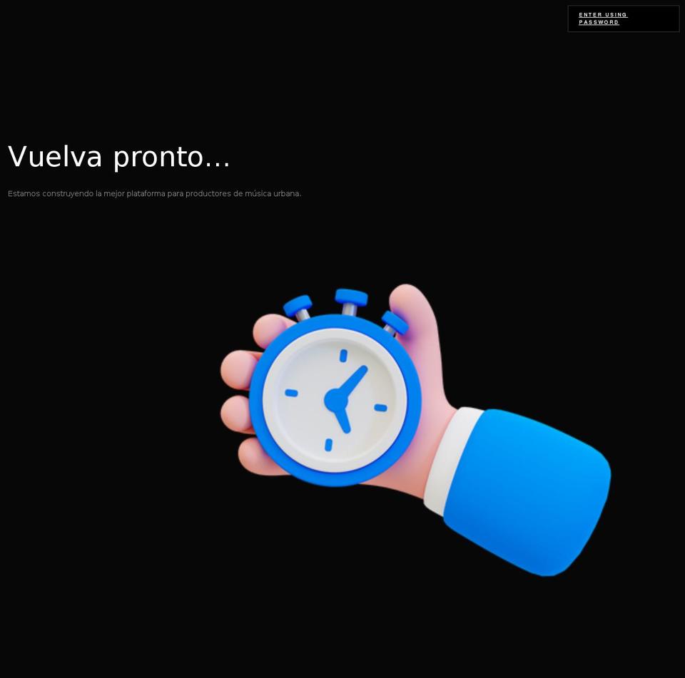 producerking.com shopify website screenshot