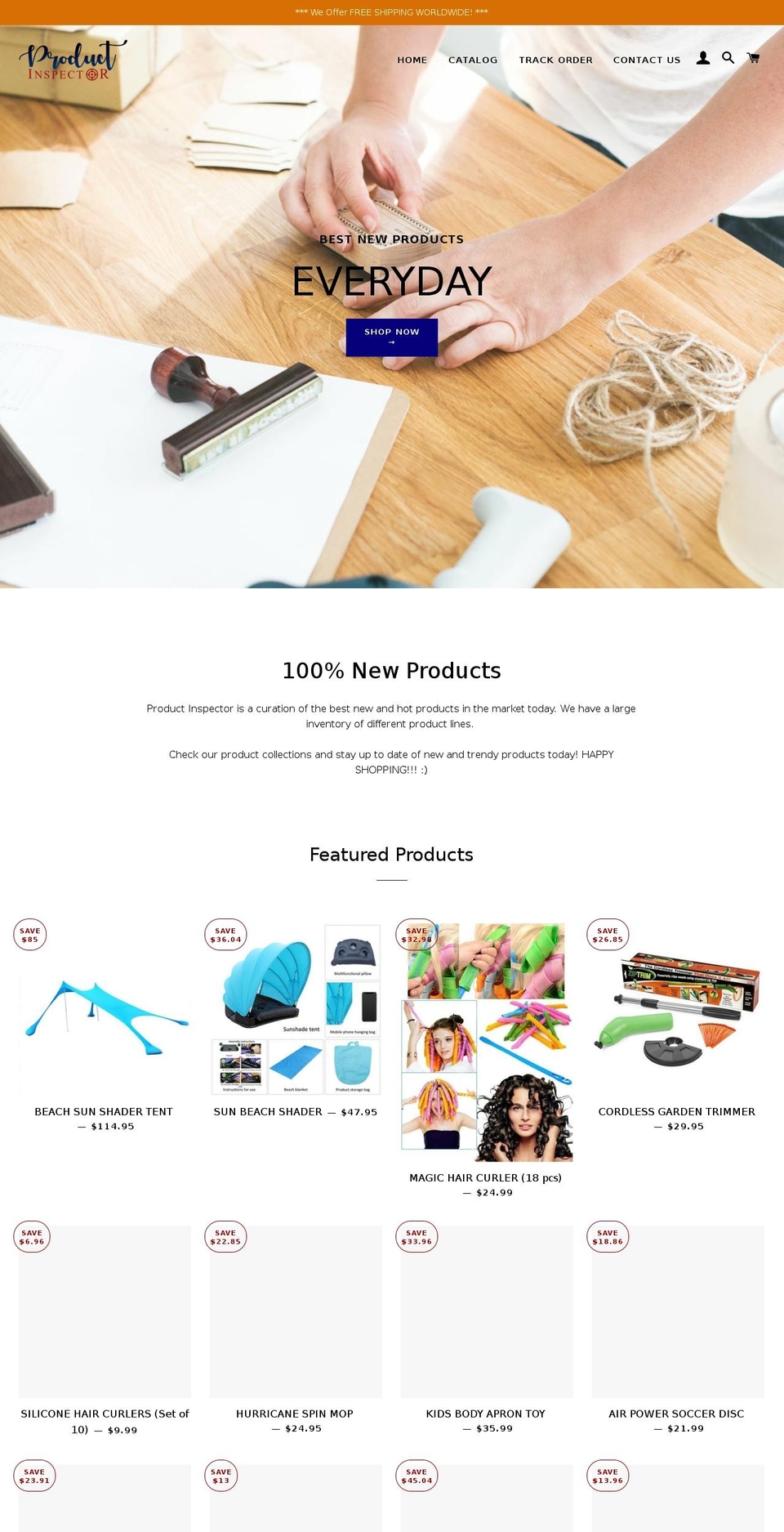 product-inspector.com — Shopify storefront screenshot