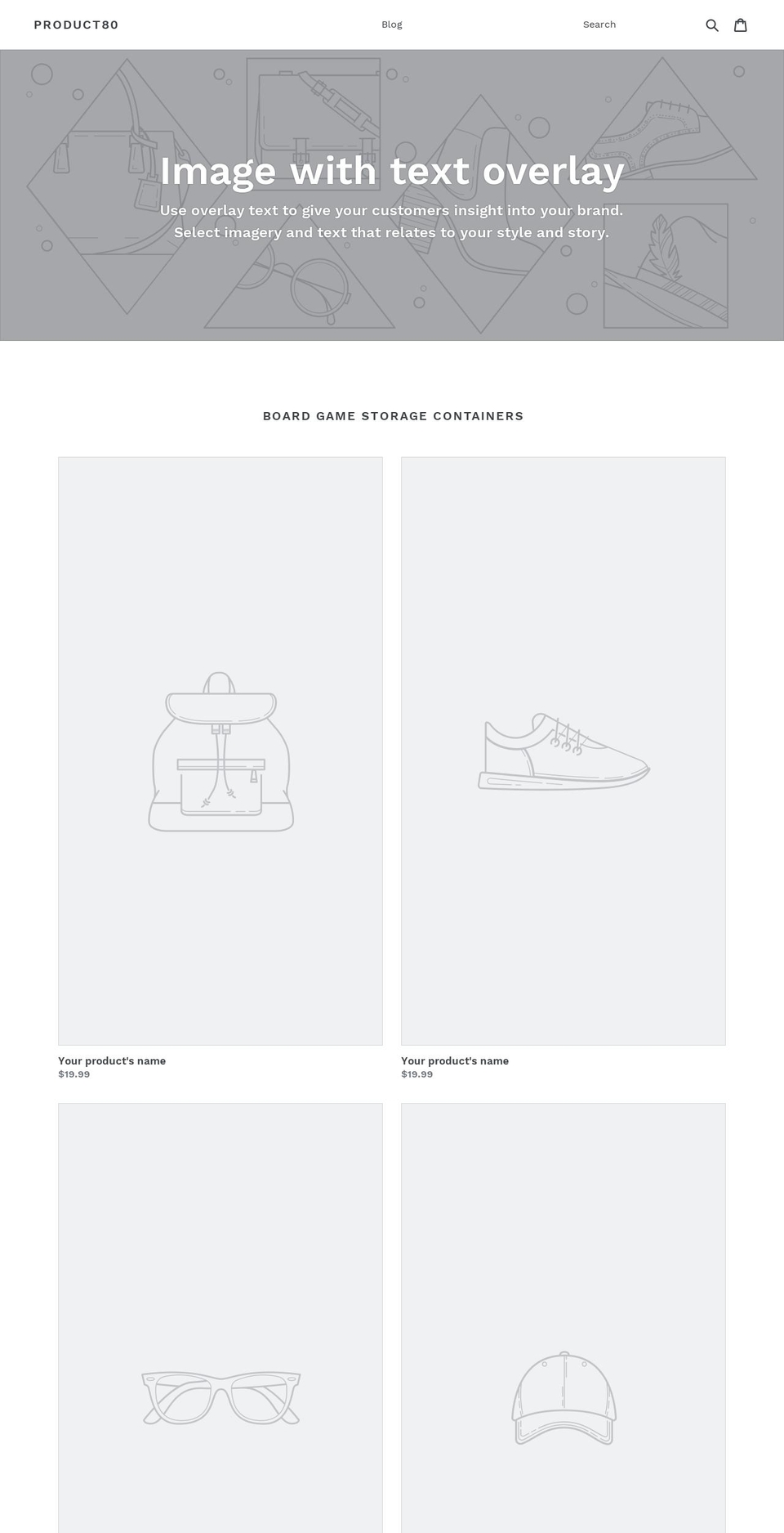 product80.com — Shopify storefront screenshot
