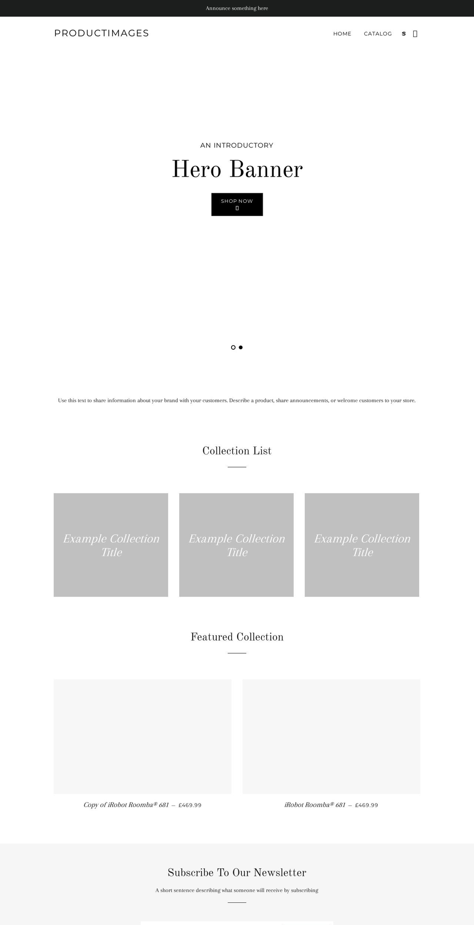 productimages.myshopify.com shopify website screenshot