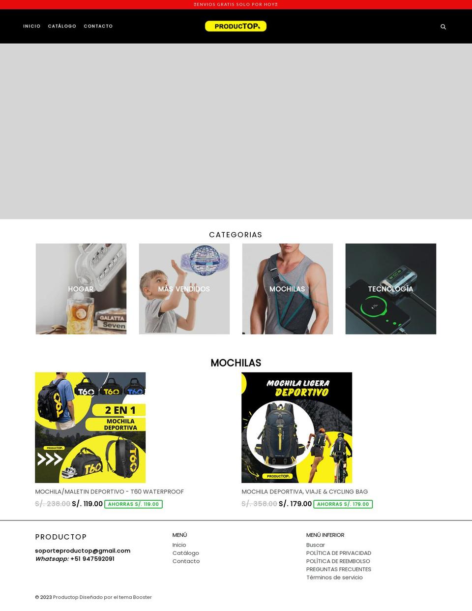 productopp.com shopify website screenshot